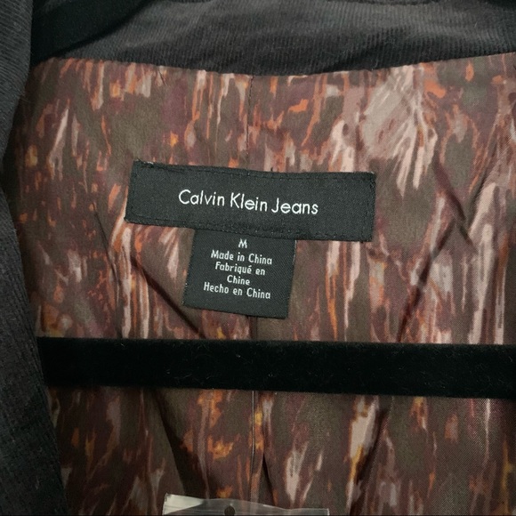 Calvin Klein Corduroy Blazer NWT - Picture 5 of 5